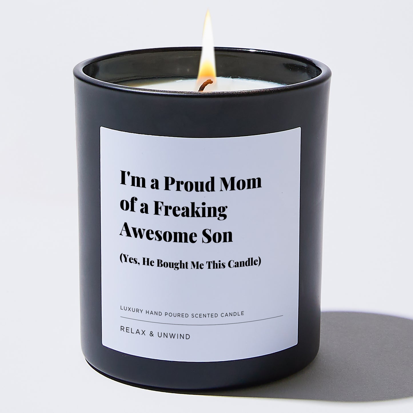 Gift for Mom I'm a Proud Mom of a Freaking Awesome Son (yes, he bought me this candle)