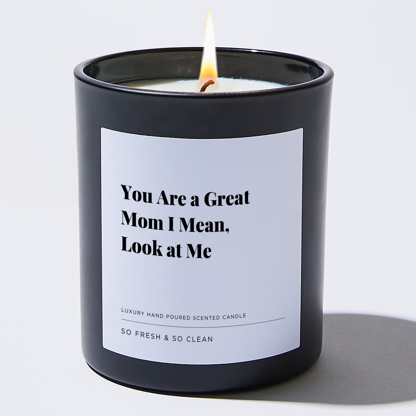 Gift for Mom - You are a great mom I Mean, Look at me - Candle