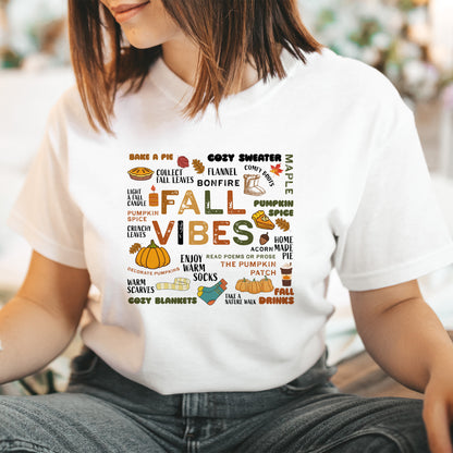 Fall Vibes - Unisex Fall T-Shirt