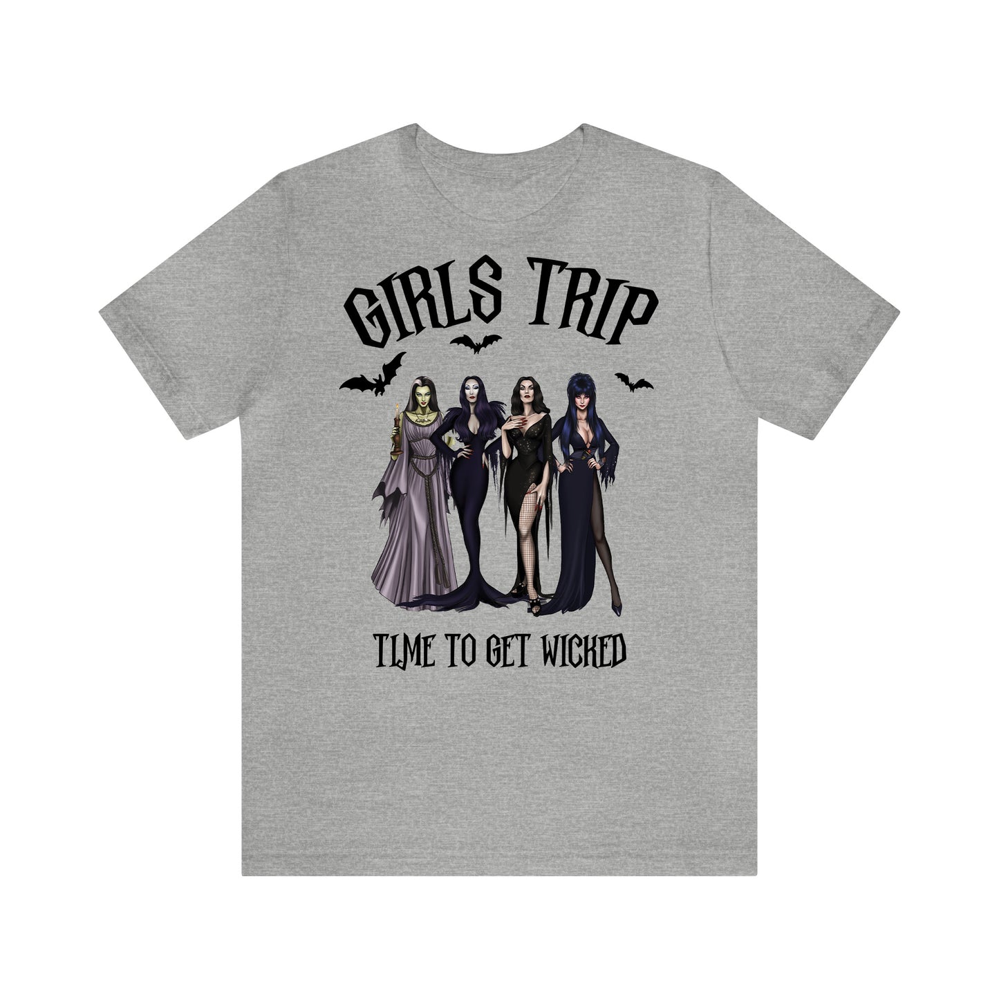 Girls Trip Time to Get Wicked - Unisex Halloween T-Shirt