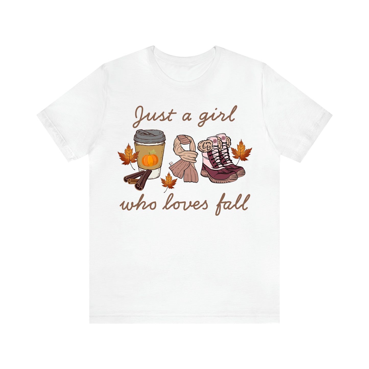 Just a Girl Who Loves Fall - Funny Gift Ideas