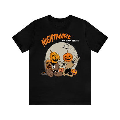 Nightmare on Main Street - Unisex Halloween T-Shirt