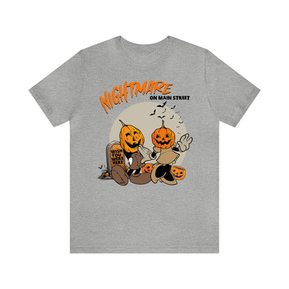 Nightmare on Main Street - Unisex Halloween T-Shirt