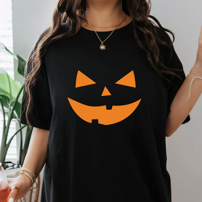 Pumpkin Face - Unisex Halloween T-Shirt