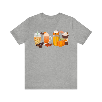 Pumpkin Spice Latte - Unisex Fall T-Shirt