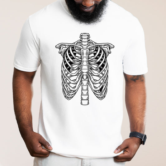 Skeleton Rib Cage - Unisex T-Shirt