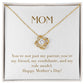 Unity Knot Necklace - You're Not Just My Parent You're My Friend