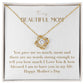 Unity Knot Necklace - You Gave Me So Much Mom