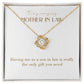 Unity Knot Necklace - Having Me As a Son In Law is Really The Only Gift You Need