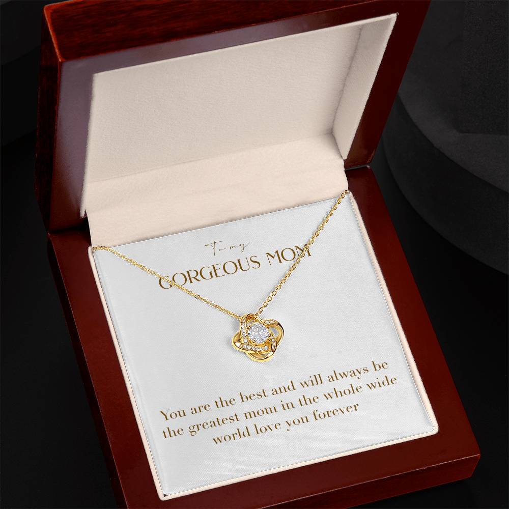 Unity Knot Necklace - You Are The Best and Will Always be The Greatest