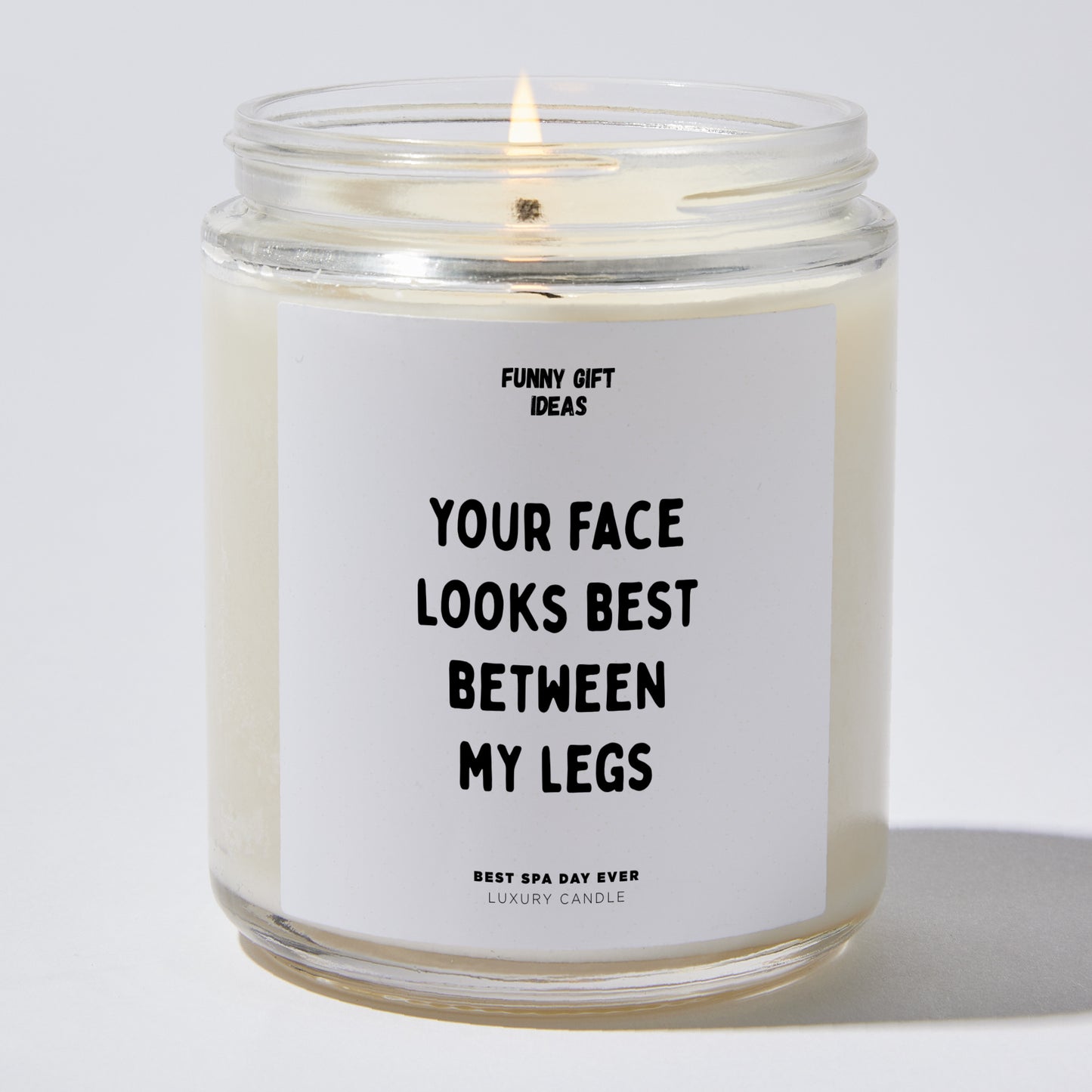 Anniversary Present - Your Face Looks - Candle