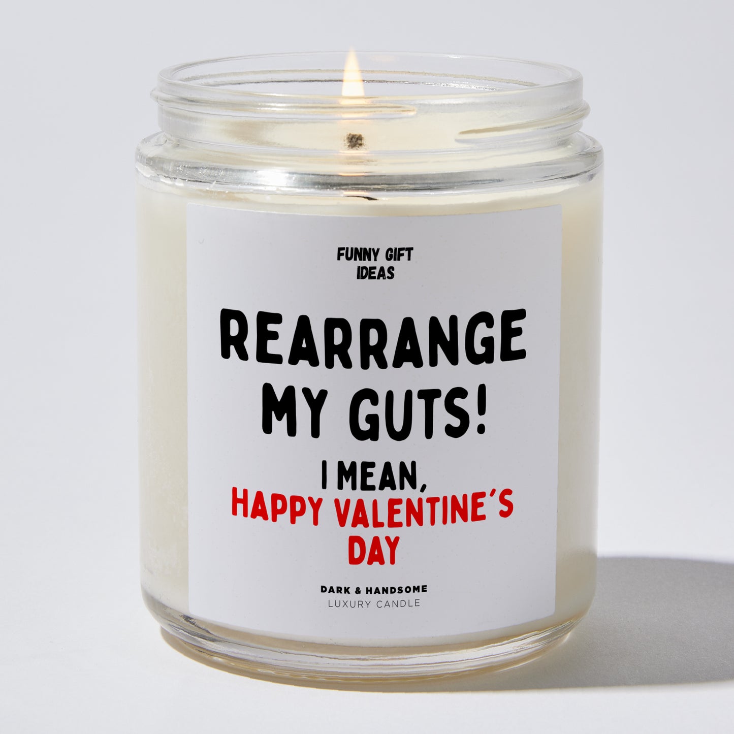 Anniversary Present - Rearrange My Guts! I Mean, Happy Valentine's Day - Candle