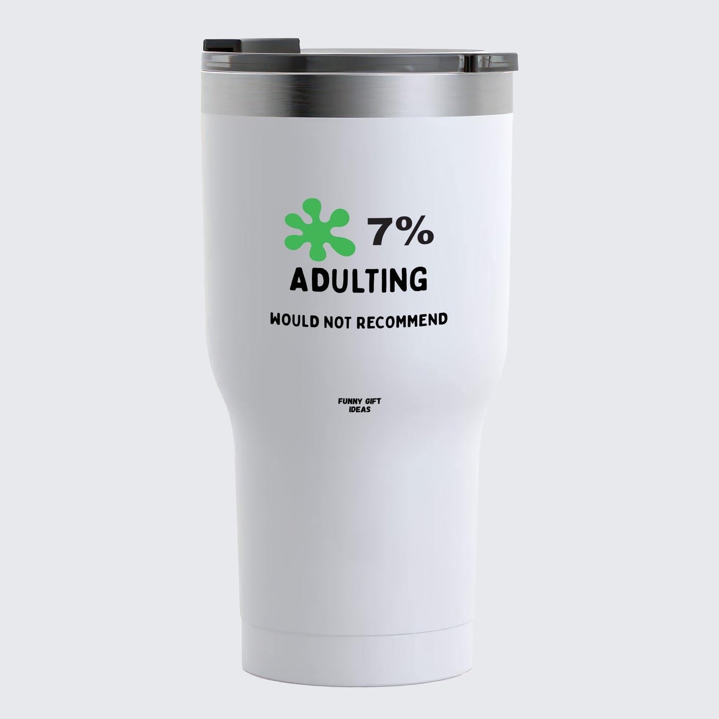 Travel Coffee Mug - Adulting | Would Not Recommend - Coffee Tumbler