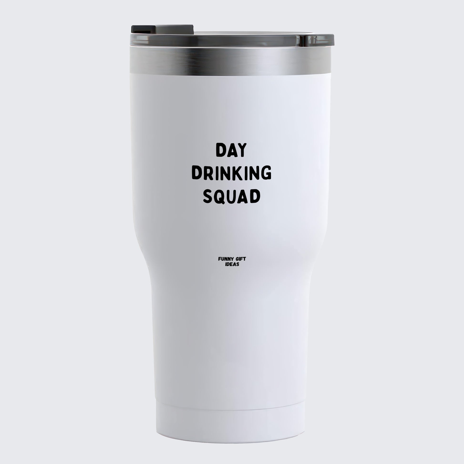 Travel Coffee Mug - Day Drinking Squad - Coffee Tumbler